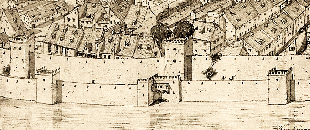 Angertor München um 1570